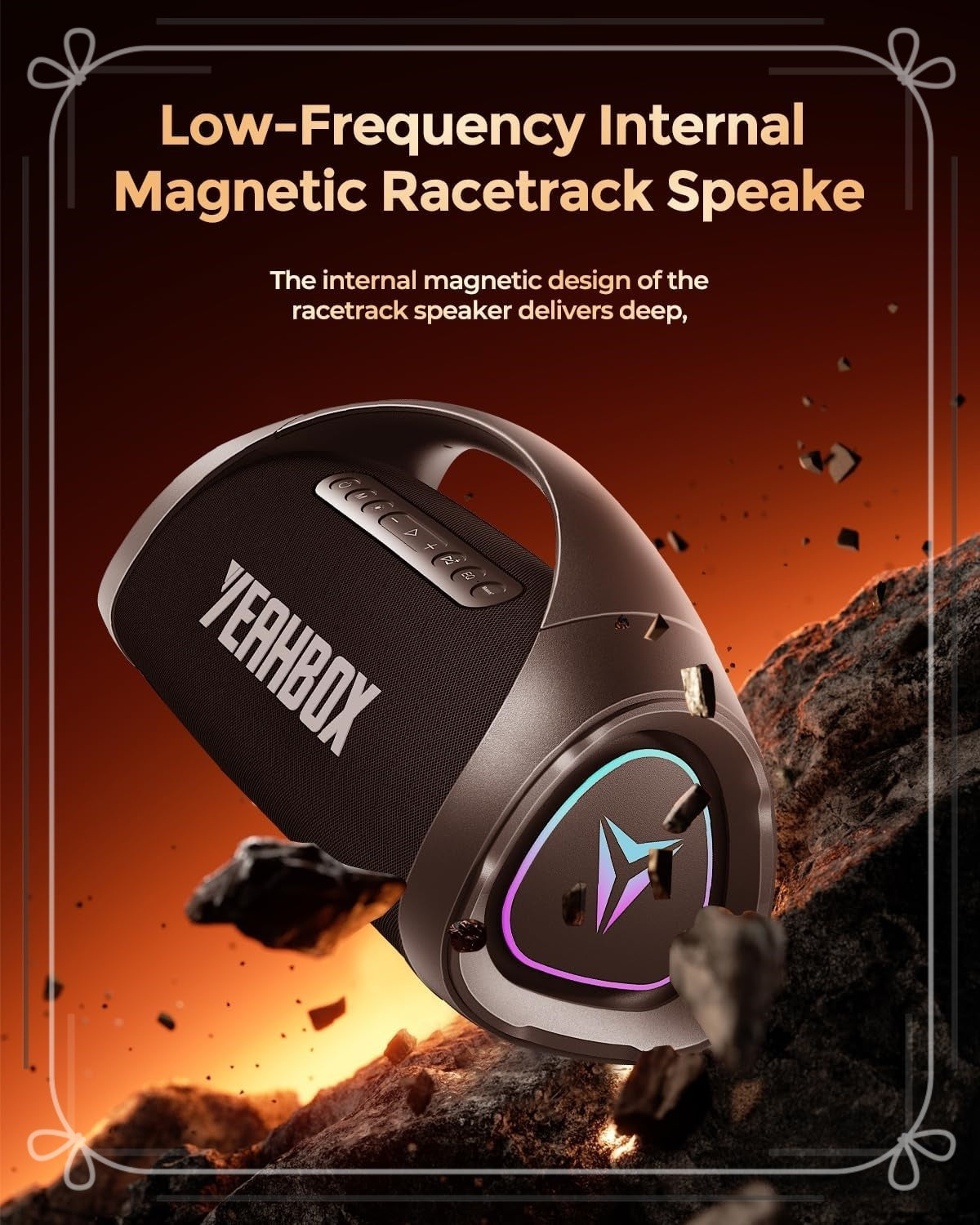 Sonic Boom MAX 300W Bluetooth Speaker - Massive Bass