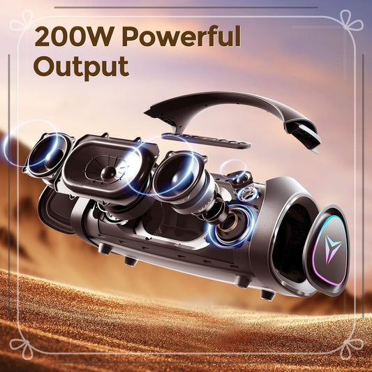 Sonic Boom MAX 300W Bluetooth Speaker - Massive Bass