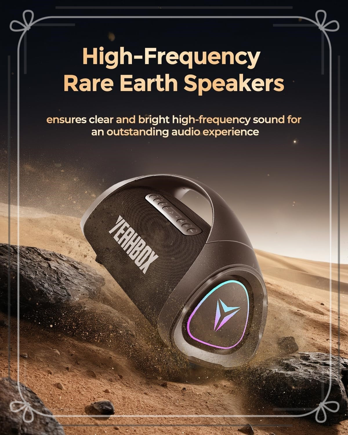 Sonic Boom MAX 300W Bluetooth Speaker - Massive Bass